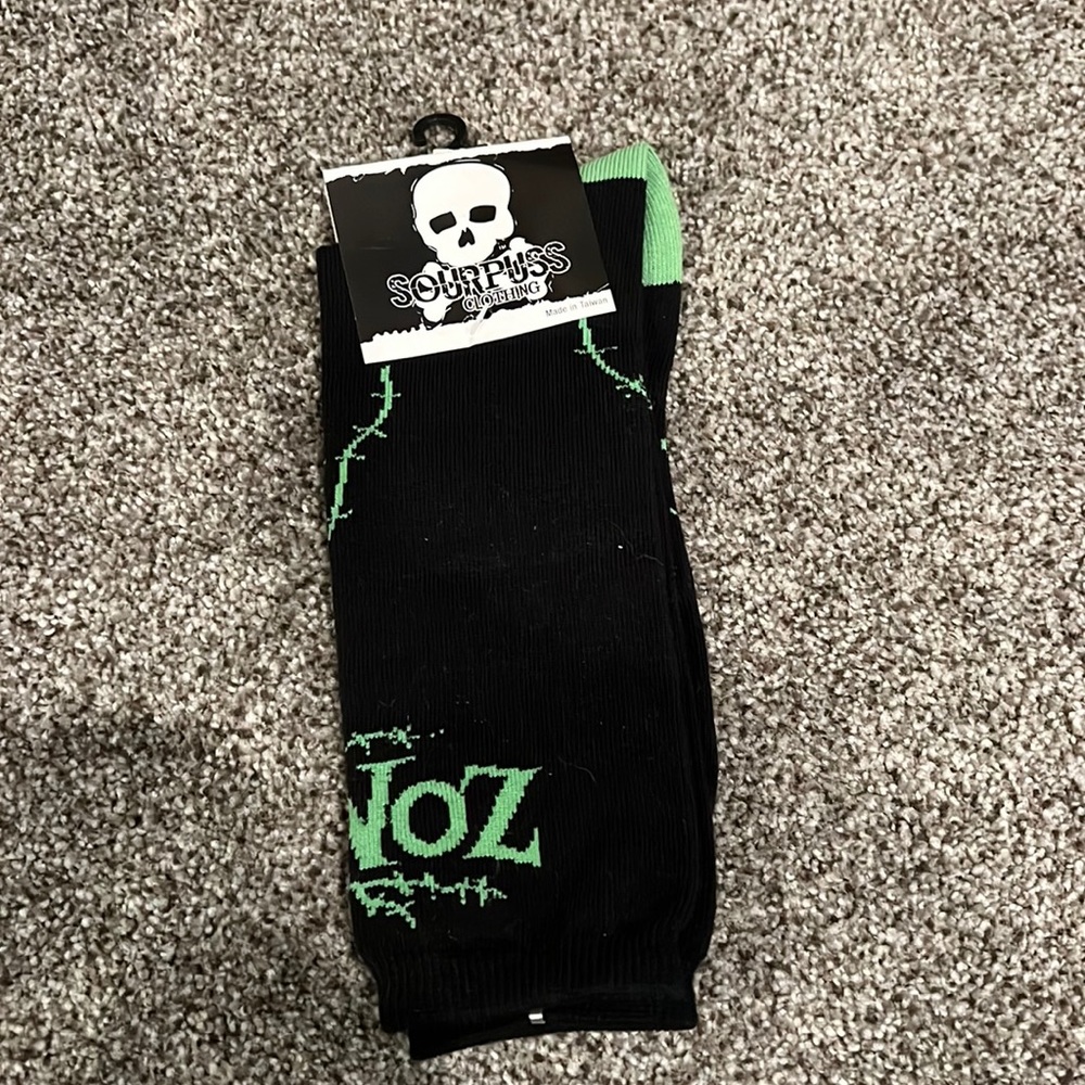 Sourpuss zombie socks